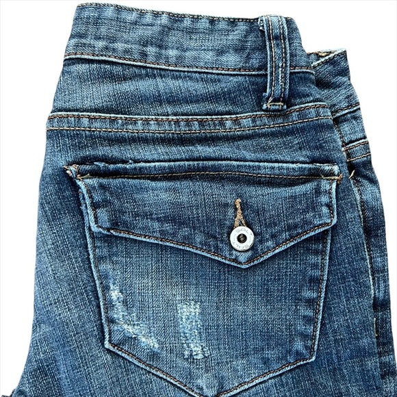 - SALT WORKS Spring Street Distressed Low Rise Jeans Size 26 - Picture 4 of 4